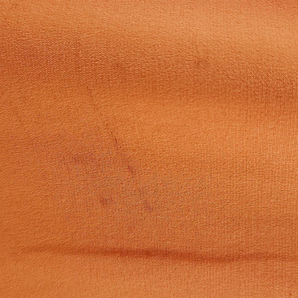 Anne klein, Women's orange top. Gold hardware on the opening of the collar. - Picture 7 of 10